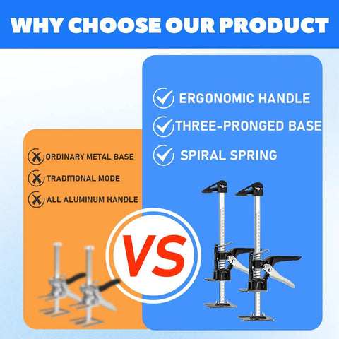 Heavy Duty Arm Lift Jack Duo Pack Moves Loaded Furniture Like A Charm Handles 440 Lbs with ergonomic design and aluminum handle.