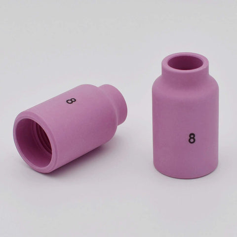 TIG Aluminum Ceramic Shield Cup Nozzles 54N14 Size 8 Half Inch For Gas Lens Collet Body Welding Torch 17 18 26 Series