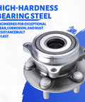 Front Wheel Bearing Hub Assembly 5 Lug 513287 Fits Toyota Prius 2010-2015, Prius Plug-In 2012-2015, And Lexus CT200H 2011-2017