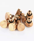 10 Pack Brass Misting Nozzle Plug With 10/24 UNC Threads For Outdoor Cooling System Easy Install Anti Rust And Water Saving
