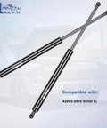 Heavy Duty Rear Hatch Shock Struts For Scion Tc 2005 To 2010 Trunk Liftgate Gas Springs Direct Fit 4597 Replacement, black struts.
