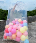 Huge Balloon Storage Bags Pack Of Four Transparent Giant Bags 59 By 98 Inches And 47 By 59 Inches Perfect For Balloon Transport