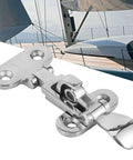 Saltwater Ready 316 Stainless Steel Toggle Clamp Latch Catch For Boats And Yachts Heavy Duty 4.45 Inch Rustproof Marine Hardware
