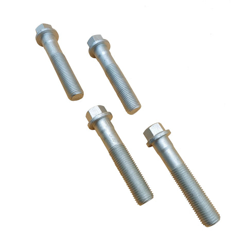 4 Pack Front Wheel Hub Bearing Mounting Bolts Hardware Kit Heavy Duty Compatible With Chevy Silverado 2500 3500 HD Express