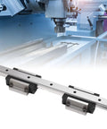 HGW20CC 300mm Linear Guide Rail With Premium Bearing Steel For Rock Solid Ultra Smooth Sliding And Micron Level Precision High Precision CNC Machine Automation Equipment For Industrial Robotics Components, CNC rail with blocks