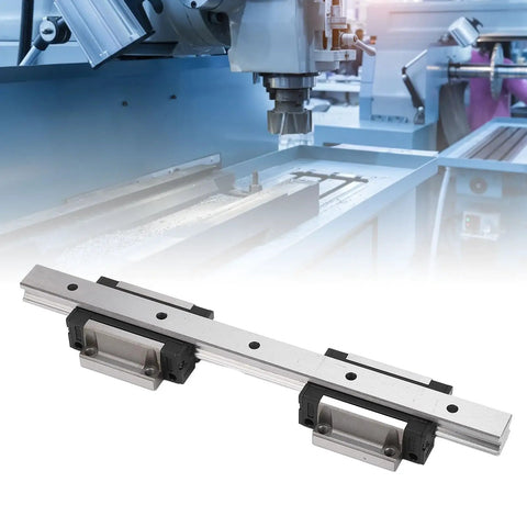 HGW20CC 300mm Linear Guide Rail With Premium Bearing Steel For Rock Solid Ultra Smooth Sliding And Micron Level Precision High Precision CNC Machine Automation Equipment For Industrial Robotics Components, CNC rail with blocks