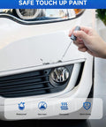 Applying PVP NVP Car Touch Up Paint Kit With Exact OEM Color Match For Dodge Vehicles Scratch Repair and Rust Prevention on bumper
