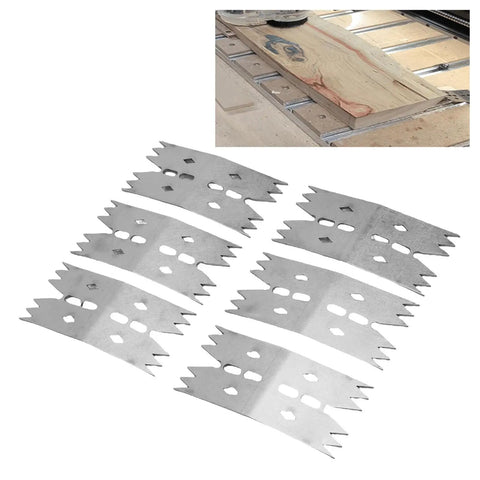 Socobeta Stainless Steel Fastening Plate Clamp for Woodworking and Carpentry provides accurate positioning with grip teeth for secure board hold.