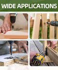 Wide applications of Self Tapping Wood Screws Set With 190 Pieces Number Eight Truss Head White Phillips Drive Kit used in woodworking.
