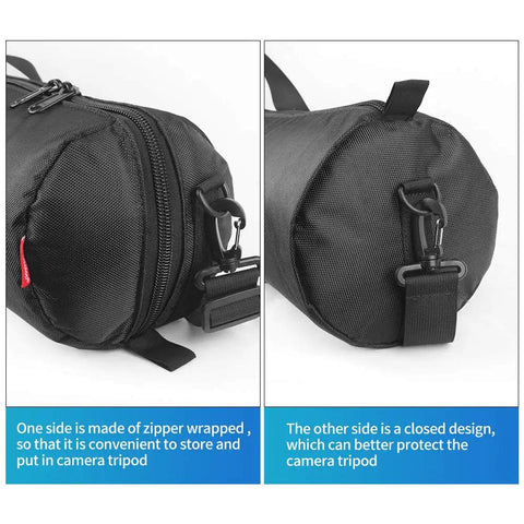 Heavy Duty Tripod Carry Case With All Around Thick Padding Locks Your Gear In Tight Up To 39 Inches Portable Shock Absorbing Hauling Sack Ride Anything Photography Bag For Creators And Weekend Pros