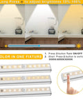 Go To Cordless Under Cabinet LED Lights With Remote Control Rechargeable 20 LED Dimmable Closet Light in three color modes
