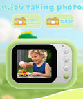 Portable 3 In 1 Kids Microscope And Camera Handheld Digital 1000x Magnification 2.4 Inch LCD Screen 1080P Video Rechargeable close-up