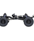 Fully Assembled RC Chassis With Wheels For 1/10 Crawler SCX10 II 90046 90047 Upgrade Kit Metal Frame side view