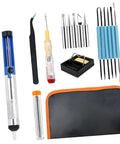 8 Piece Welding Set With Ergonomic Handles For Jewelry Making And Model Building Soldering Iron Temperature Control
