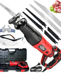 Beast 3800W Handheld Electric Saw for Meat and Bone, Wood, Metal, Aluminum Cutting with accessories and interchangeable blades