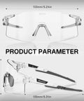 Photochromic Cycling Glasses For Men And Women Ride Ready Sports Sunglasses With UV400 Protection TR90 Frame Clear To Dark Lenses