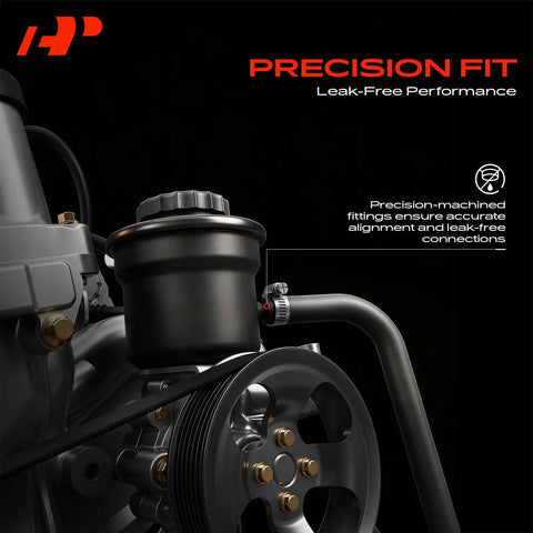 Power Steering Return Hose Assembly For Honda Accord 2003 To 2007 And Acura TSX 2004 To 2008 2.4L, precision fit view