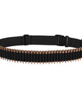 Adjustable 50 Round Rifle Shell Holder Sling For Rifles - Durable Nylon Two Point Gun Belt Carrying 50 Shells, Fits Calibers.410,.308,.45-70
