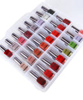 Universal Nail Polish Holder Organizer For 48 Bottles With Adjustable Dividers Space Saver Game Changer For Countertop