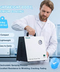 Oil Free Diaphragm Vacuum Pump With 20 Liter Per Minute Flow Rate And No Sweat Suction for compact and lightweight lab use.