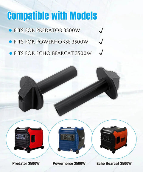 Run and Choke Knob Replacement Kit For 3500W Inverter Generators Fits Predator Powerhorse Echo Bearcat models with images