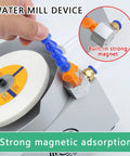 Heavy Duty Electric Wet Bench Sander With 150Mm Diamond Grinding Discs For Knife Sharpening Metal Jade Glass Polishing Adjustable Speed Up To 2000rpm Water Cooling Flow Precise Sharp Tool Grinder water mill device with strong magnetic adsorption