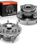 2 Pack Front Wheel Bearing And Hub Assembly Beefed Up 6 Lug 4WD Fit For Toyota Tacoma 2005-2021, shown with packaging