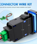 Push Button Ditch Lights Switch 12V On Off With Wire Harness Kit 1.54 By 0.83 Inches details and connector wires