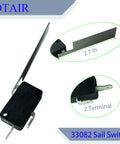 33082 Sail Switch Replacement Kit For Dometic Atwood RV Furnaces AFM Series, showing 2-terminal switch component