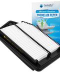 Engine Air Filter Pre Oiled For Acura TLX 2.4L L4 And Honda Accord 2.4L L4 2013-2017 2015-2020 displayed with packaging