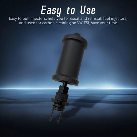 Fuel Injector Removal Kit With Seal Installer For VW Audi Engines 1.4L To 4.2L V8 FSI TSI tool showing easy-to-use feature.