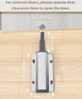 Installed 4 Pack Magnetic Push To Open Latches For Cabinets And Drawers Heavy Duty Magnetic Release Locks With Measurements