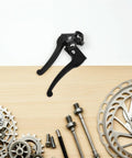 Heavy Duty Wheelchair Brake Grip Levers 4 Pack Ergonomic Iron And Plastic Handles With Locking Parking Universal Fit For Most Wheelchairs Easy Installation Fits 2.2cm Opening Size Durable Replacement Parts black brake levers with mounting hardware