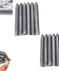 Low Temperature Flux Core Welding Rods Kit, Melt With Just a Lighter, Not a Torch, shown with hand using lighter