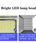 Close-up of Bright LED lamp beads in Solar Security Lights 200W300W400W800W, demonstrating even distribution and durability.