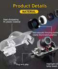 Dope Car Door Lights Logo Projector with HD LED Welcome Light for Lexus, heat-dissipating PC material, plug and play design