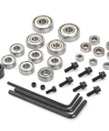 Router Bit Bearing Replacement Set For 12B 12P 15M 15Plus 24A 24X 35B 40A 70A Includes Bearings Set Screws Lock Ring And Hex Keys