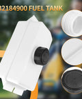 Upgraded Fuel Tank With Cap For Craftsman Husqvarna Poulan Riding Lawn Mowers Replaces 532109202 532184900 109202X