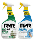 All In One Indoor And Outdoor Cleaning Kit With Pro Strength Instant Stain Remover And Glass And Surface Cleaner Protectant