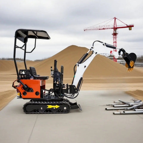 2 Ton Compact Crawler Excavator For Farm, Trenching, Landscaping And Small Construction Projects at construction site