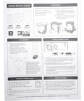 Quick setup guide for Two 8 Inch 2 Way Active Studio Reference Monitors With MkII Transducers Boundary EQ And Beefy Bass