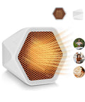Compact 600W Ceramic Space Heater For Office And Home Hot In No Time Ultra Quiet Mini Desk Heater