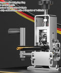 Ergonomic Wire Stripping Machine With Anti-Slip Handle Heavy Duty Hand Tool For Electric Manual Use fast removal of wire jackets.