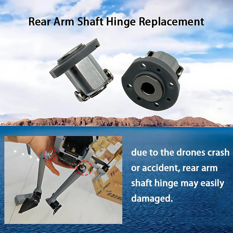 Air 3 Rear Arm Shaft Back Axis Hinge Replacement For Mavic Air 3 And Air 3S Drones OEM grade repair part shown in detail