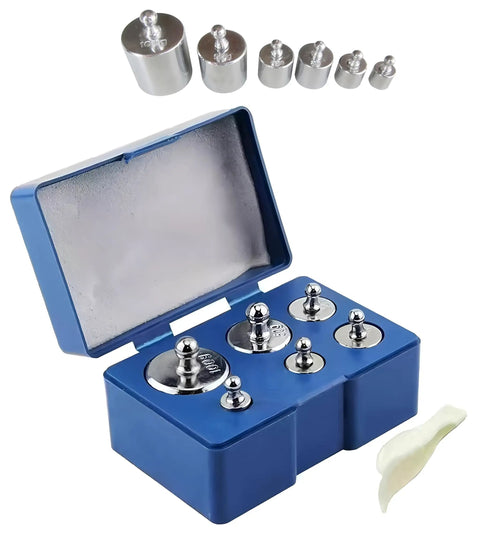Pro Grade Precision Steel Scale Calibration Weight Kit M2 Class 205 Gram For Jewelry Scales Labs And Education Calibrations
