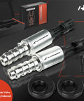 Two Piece Engine Variable Valve Timing Solenoid Kit For Ford Lincoln Mercury 4.6L 5.4L 3V VVT VCT Replaces 8L3Z 6M280 B