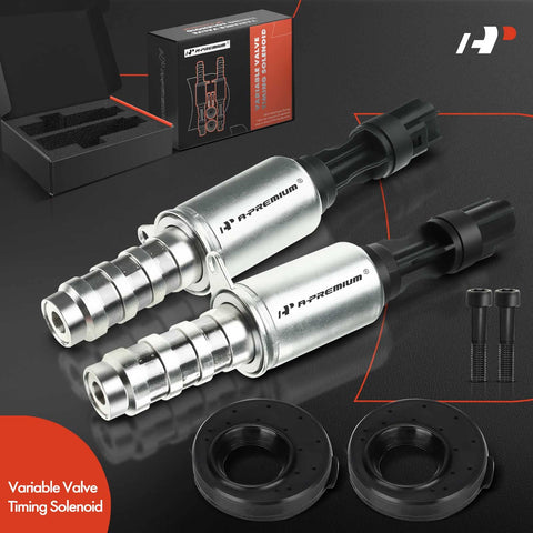 Two Piece Engine Variable Valve Timing Solenoid Kit For Ford Lincoln Mercury 4.6L 5.4L 3V VVT VCT Replaces 8L3Z 6M280 B