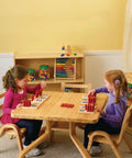 Children playing with Peg Number Board Set With 10 Rubberwood Boards 55 Wooden Pegs And Storage Bag For Montessori Math Learning