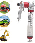 Heavy Duty Pneumatic Grease Gun With G1/4 Quick Coupler, 10k To 12k PSI High Pressure Output for industrial use