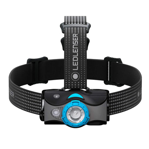 MH7 Lightweight Rechargeable Headlamp With Removable Headstrap 600 Lumens High Power LED 3 Light Modes front view